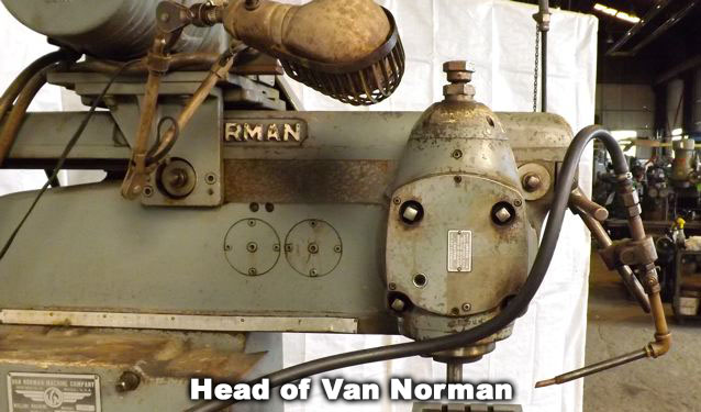 #2 ... X=32" - Y=12" - Z=18" VAN NORMAN ... VERTICAL MILL